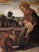 Our Lady of John son and salute Sandro Botticelli